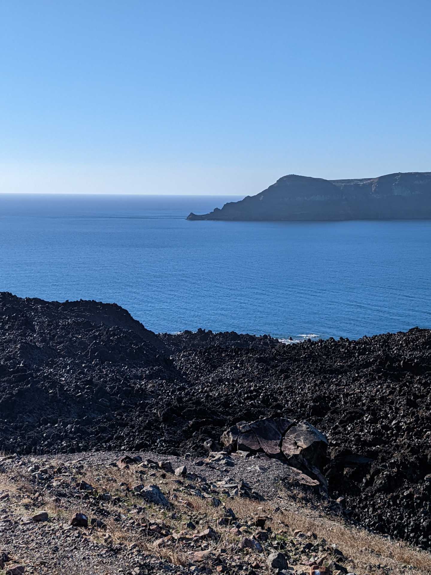 nea kameni volcan